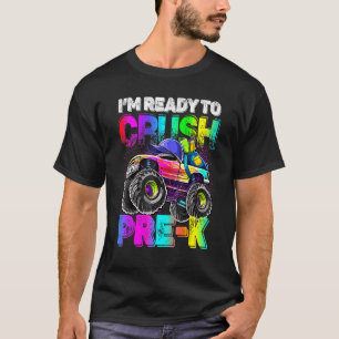 Ich bin bereit, den Pre-K-Monster-LKW wieder zu ze T-Shirt