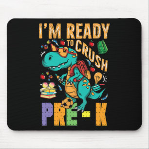 Ich bin bereit, den Pre-K Monster Truck Dino zu ze Mousepad