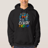 Ich bin bereit, den Pre-K Monster Truck Prek Back Hoodie (Vorderseite)