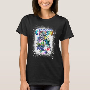 Ich bin bereit, den Pre-K-Rex-Dinosaurier Tie Dye  T-Shirt