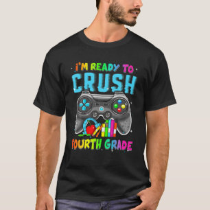 Ich bin bereit, den viertklassigen Gamecontroller T-Shirt