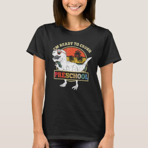 Ich bin bereit, den Vorschul-Dinosaurier Rex zurüc T-Shirt