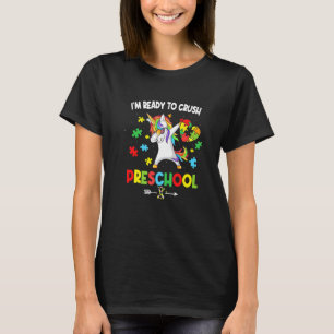 Ich bin bereit, den Vorschul-Einhorn-Autismus zu z T-Shirt