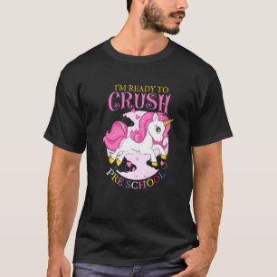 Ich bin bereit, den Vorschul-Kindergarten-Einhorn- T-Shirt