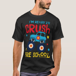 Ich bin bereit, den Vorschul-Lkw für Kinder zu zer T-Shirt