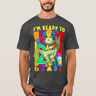 Ich bin bereit, den zweiten Grad Niedlich zurück z T-Shirt