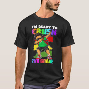 Ich bin bereit, den zweiten Grade-Dabbing wieder i T-Shirt