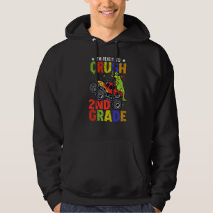 Ich bin bereit, den zweiten Schulabschluss in Dino Hoodie