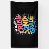 Ich bin bereit, den zweiten Schulabschluss zu mach Banner (Vertikal)