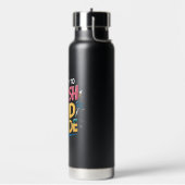 Ich bin bereit, den zweiten Schulabschluss zu mach Trinkflasche (Links)