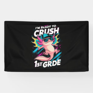 Ich bin bereit, die 1. Klasse Axolotl-Rückkehr zur Banner