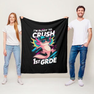 Ich bin bereit, die 1. Klasse Axolotl-Rückkehr zur Fleecedecke