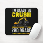 Ich bin bereit, die 2. Klasse Bagger zu knacken Mousepad (Mit Mouse)