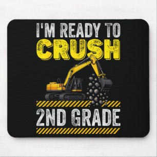 Ich bin bereit, die 2. Klasse Bagger zu knacken Mousepad
