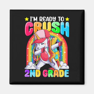 Ich bin bereit, die 2. Klasse Dabbing-Einhorn-Ck z Magnet