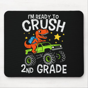 Ich bin bereit, die 2. Klasse Dinosaurier-Monstert Mousepad