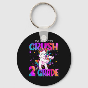 Ich bin bereit, die 2. Klasse Einhorn zurück zur S Schlüsselanhänger