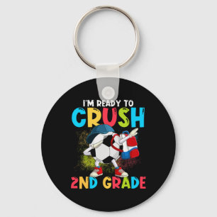 Ich bin bereit, die 2. Klasse Fußball Ll 1. Tag zu Schlüsselanhänger
