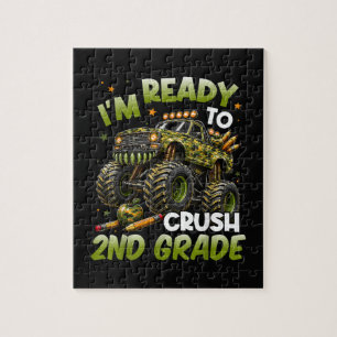 Ich bin bereit, die 2. Klasse Monstertruck zu zerm Puzzle