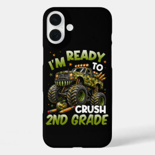 Ich bin bereit, die 2. Klasse Monstertruck zu zerq iPhone 16 Plus Hülle