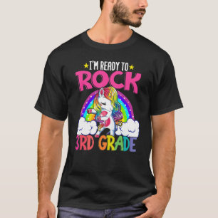 Ich bin bereit, die 3. Klasse des Abbings Unicorn T-Shirt