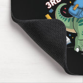 Ich bin bereit, die 3. Klasse Dinosaurier Ck Einsc Mousepad (Ecke)