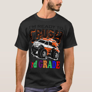 Ich bin bereit, die 3. Klasse LKW zurück zum Buddh T-Shirt