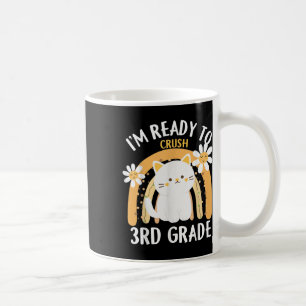 Ich bin bereit, die 3. Klasse zu knacken Cl Katze Kaffeetasse