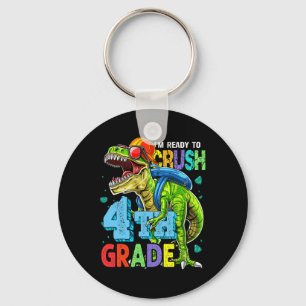 Ich bin bereit, die 4. Klasse Dinosaurier Ck Zur S Schlüsselanhänger