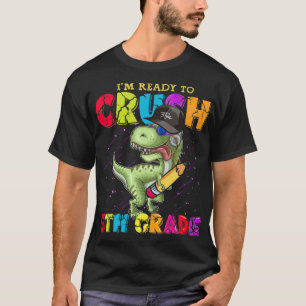 Ich bin bereit, die 5. Klasse lustiger Dino zu kna T-Shirt