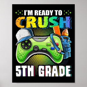 Ich bin bereit, die 5. Klasse zu knacken - Ck Zurü Poster