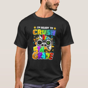 Ich bin bereit, die 5. Klasse zu knacken - Video z T-Shirt