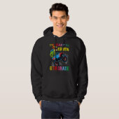 Ich bin bereit, die 6. Klasse Dinosaurier zu zersc Hoodie (Vorne ganz)