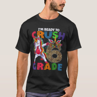 Ich bin bereit, die 6. Stufe des Dabbing Unicorn L T-Shirt