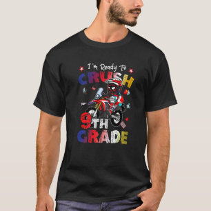 Ich bin bereit, die 9. Klasse Motocross am ersten T-Shirt