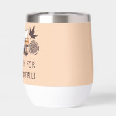 Ich bin bereit, die Blätter fallen zu lassen! (Rückseite)