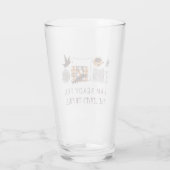 Ich bin bereit, die Blätter fallen zu lassen! Glas (Rückseite)