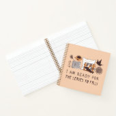Ich bin bereit, die Blätter fallen zu lassen! Notizblock (Innenseite)