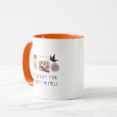 Ich bin bereit, die Blätter fallen zu lassen! Tasse (Vorderseite Links)