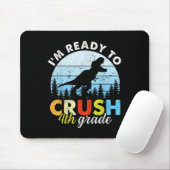 Ich bin bereit, die Dinosaurier-Jungs der 4. Klass Mousepad (Mit Mouse)