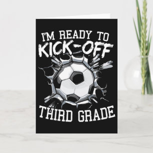 Ich bin bereit, die dritte Klasse zu beginnen, ers Karte