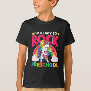 Ich bin bereit, die Einhornmädchen in der Vorschul T-Shirt