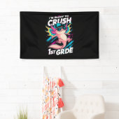 Ich bin bereit, die erste Klasse Axolotl Back Scho Banner (Insitu)