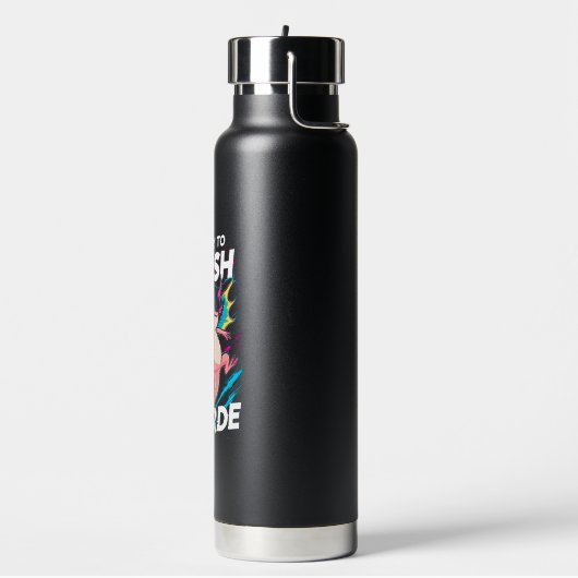 Ich bin bereit, die erste Klasse Axolotl Back Scho Trinkflasche (Links)