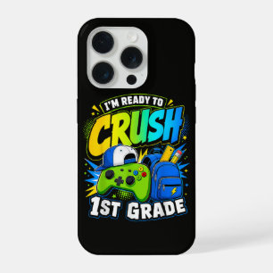 Ich bin bereit, die erste Klasse zurück zur Schule iPhone 15 Pro Hülle
