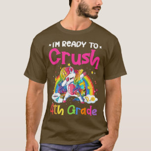 Ich bin bereit, die niedliche Einhorn der 4. Klass T-Shirt