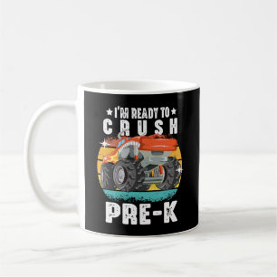 Ich bin bereit, die "Pre-k Monster Truck Back Scho Kaffeetasse