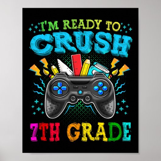 Ich bin bereit, die siebte Stufe wieder zurück zum Poster (Vorne)