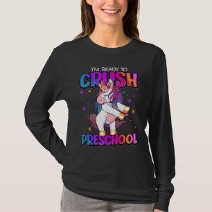 Ich bin bereit, die Vorschule wieder zur Schulpres T-Shirt