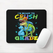 Ich bin bereit, die zweite Klasse T Rex Dinosaurie Mousepad (Mit Mouse)